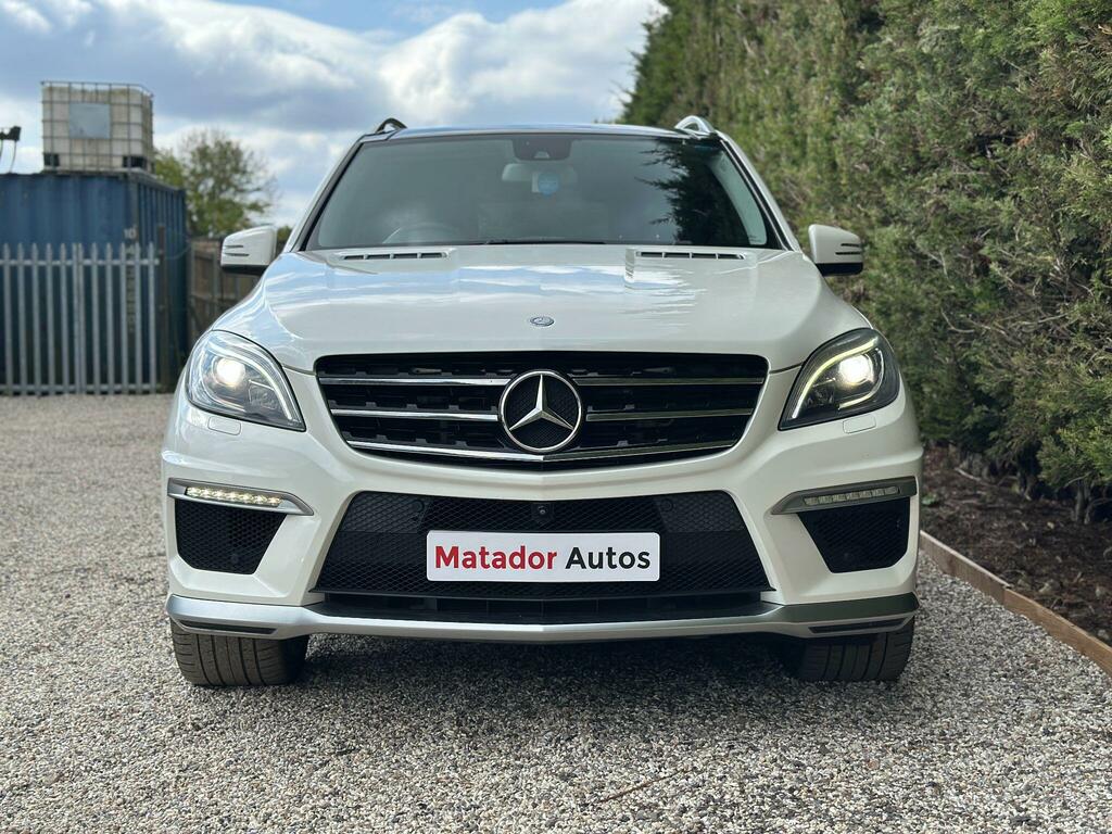Mercedes-Benz M Class 5.5 Ml63 V8 Amg Spds7gt 4Wd Euro 5 Ss White #2