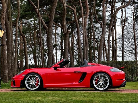 Porsche 718 Spyder 4.0 Spyder Euro Red #5
