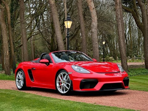 Porsche 718 Spyder 4.0 Spyder Euro Red