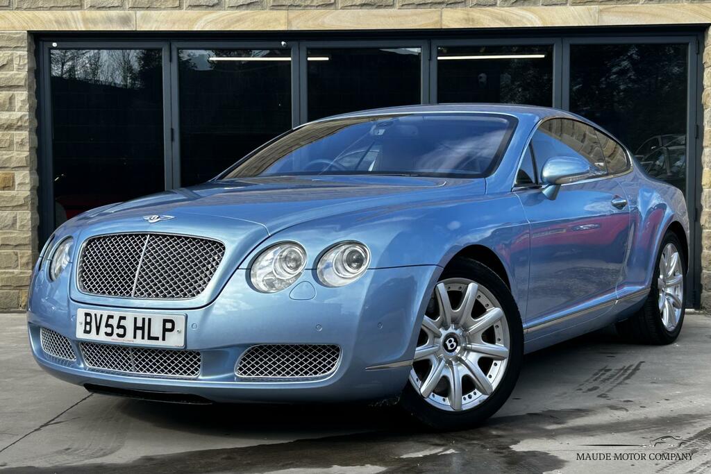 Bentley Continental Gt 6.0 Gt Coupe 410 Gkm, 552 B Silver