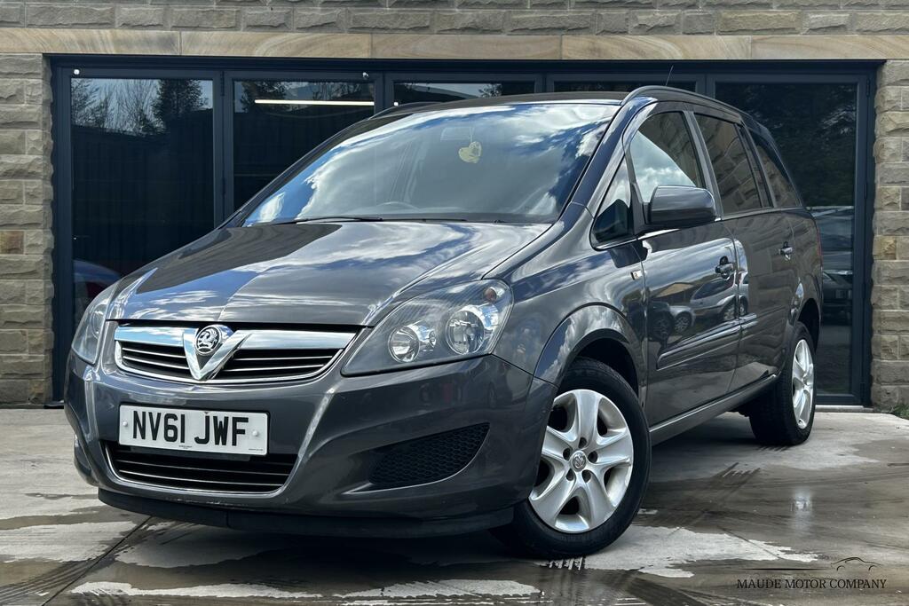 Vauxhall Zafira 1.8 16V Exclusiv Mpv Euro 5 140 Grey