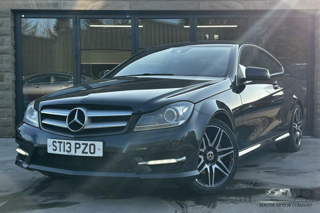 Mercedes-Benz C Class 2.1 C250 Cdi Blueefficiency Amg Sport Plus Coupe 2 Black