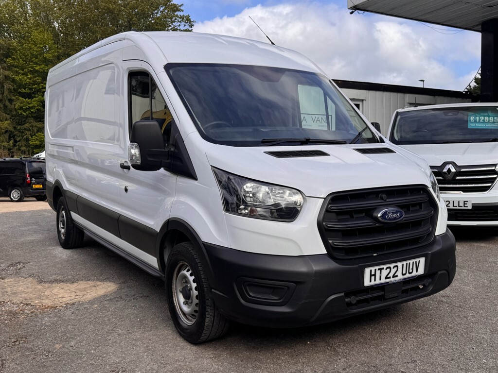 Ford Transit Custom 2.0L 350 Leader Pv Ecoblue White