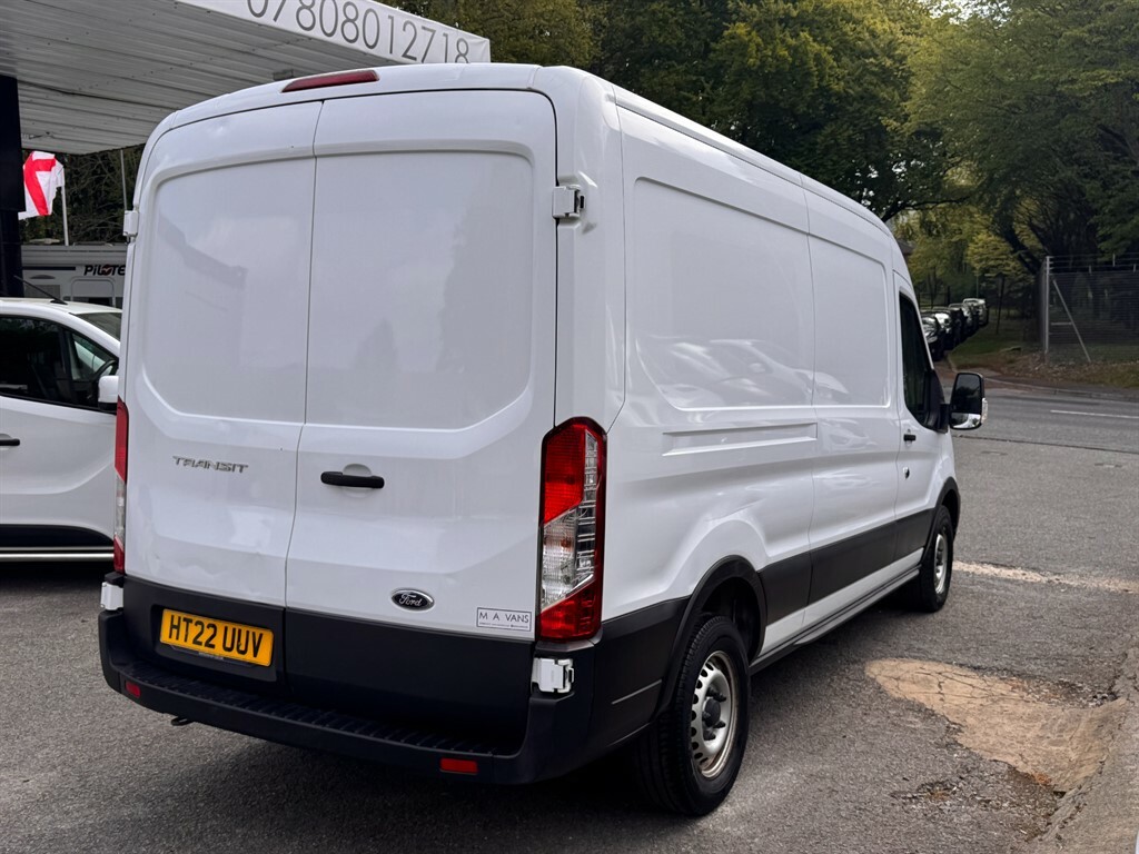 Ford Transit Custom 2.0L 350 Leader Pv Ecoblue HT22UUV White #4