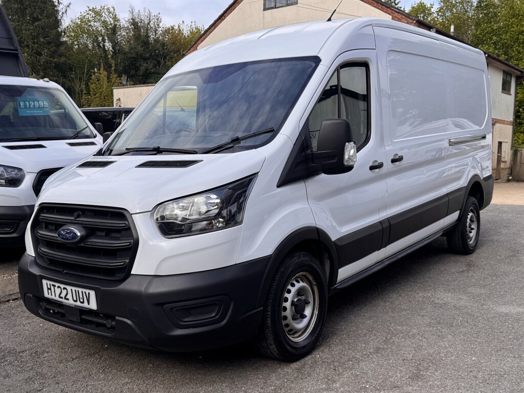 Ford Transit Custom 2.0L 350 Leader Pv Ecoblue HT22UUV White #2