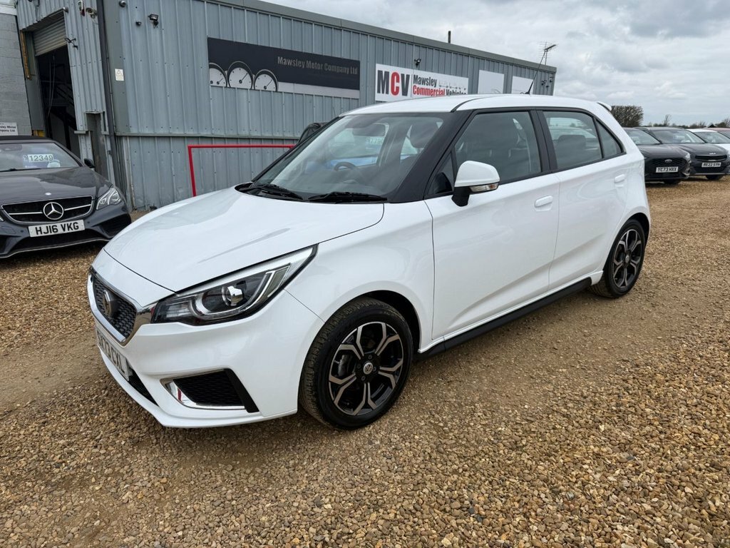 MG MG3 1.5L Exclusive Nav White