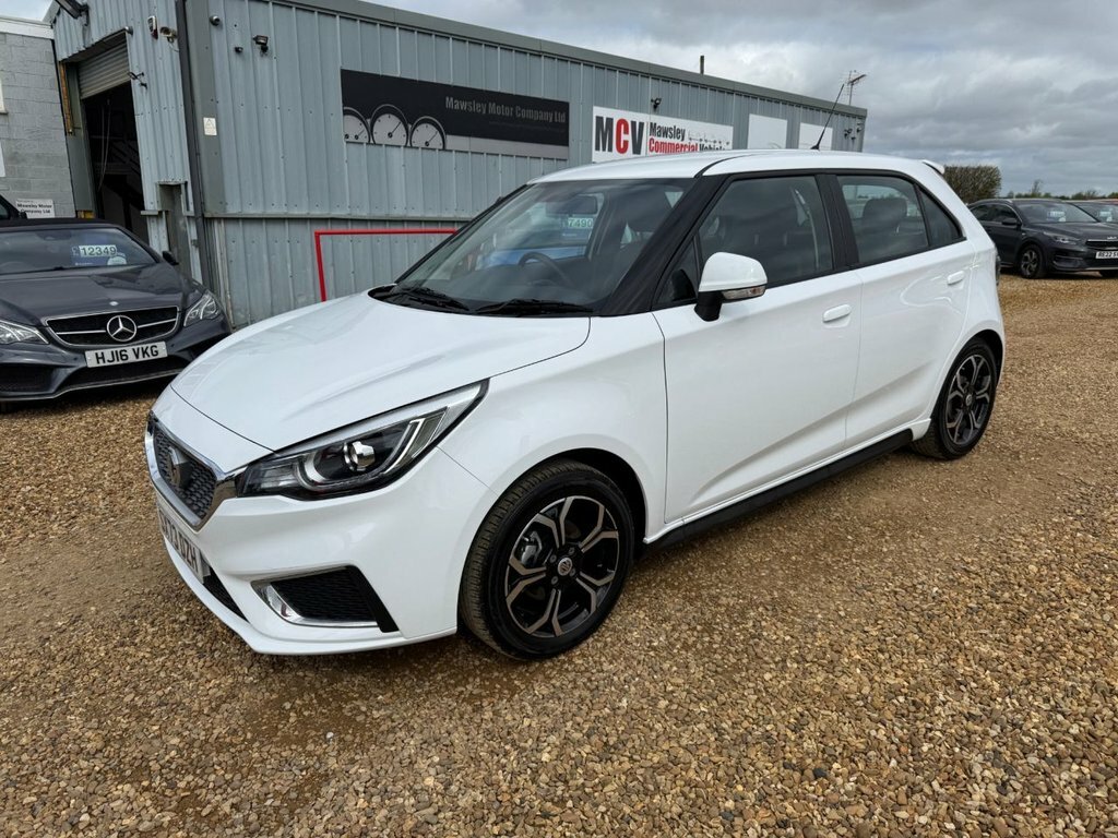 MG MG3 1.5L Exclusive Nav White