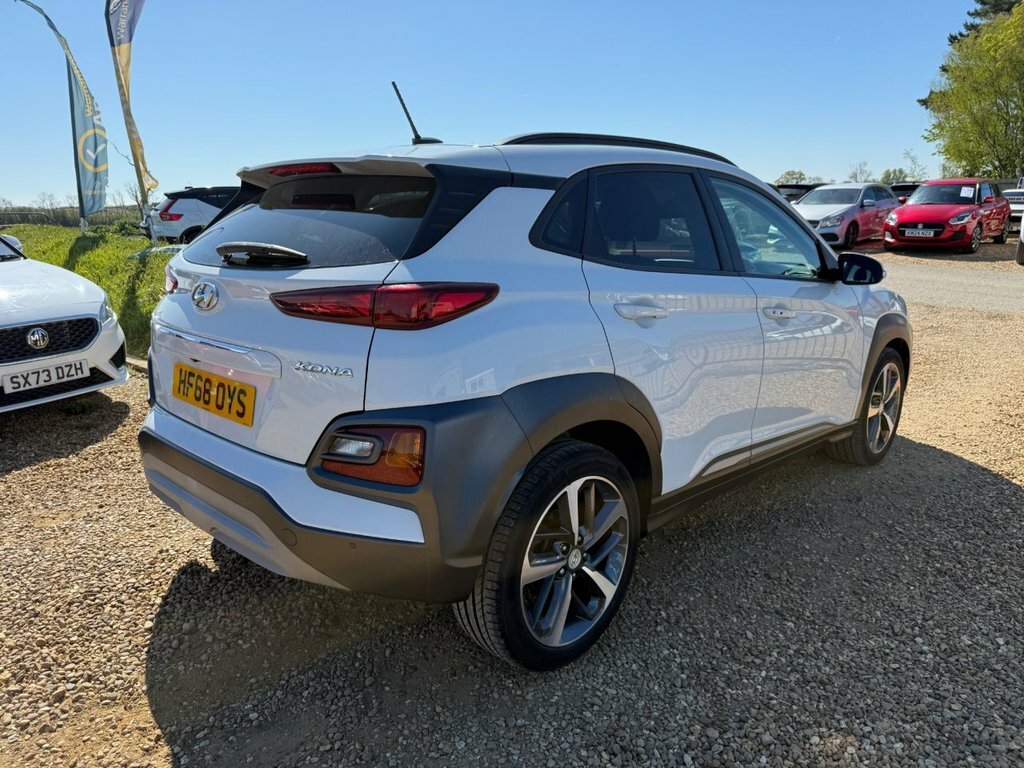Hyundai Kona 1L Premium White #3