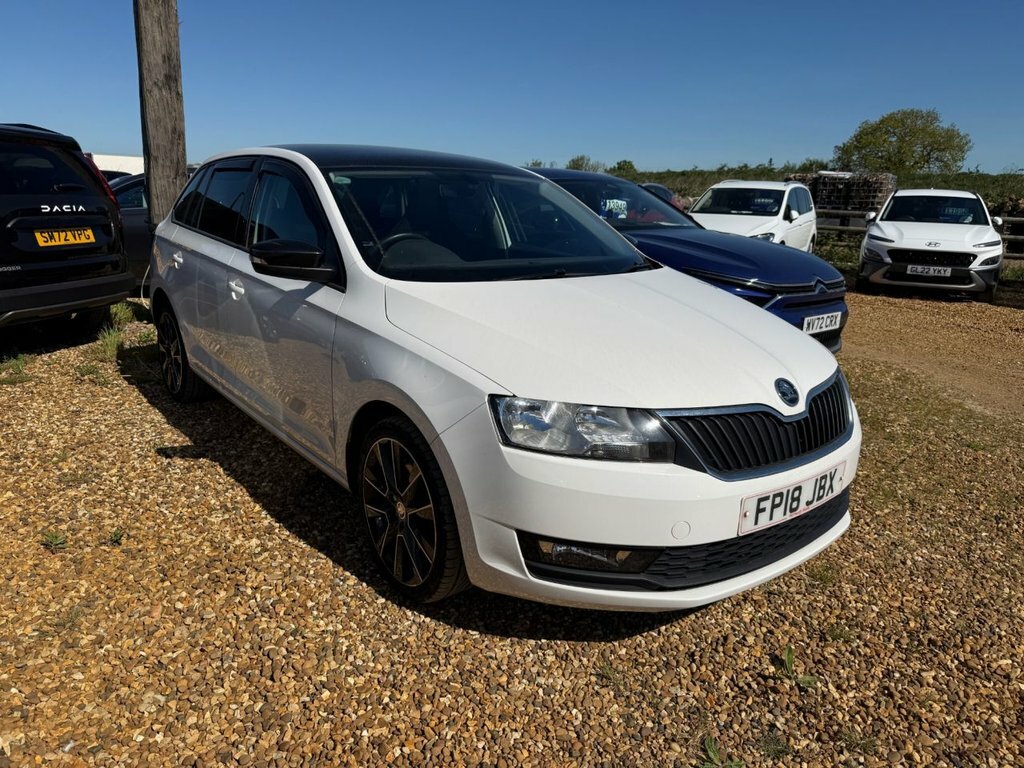 Skoda Rapid Spaceback 1L Se Sport White