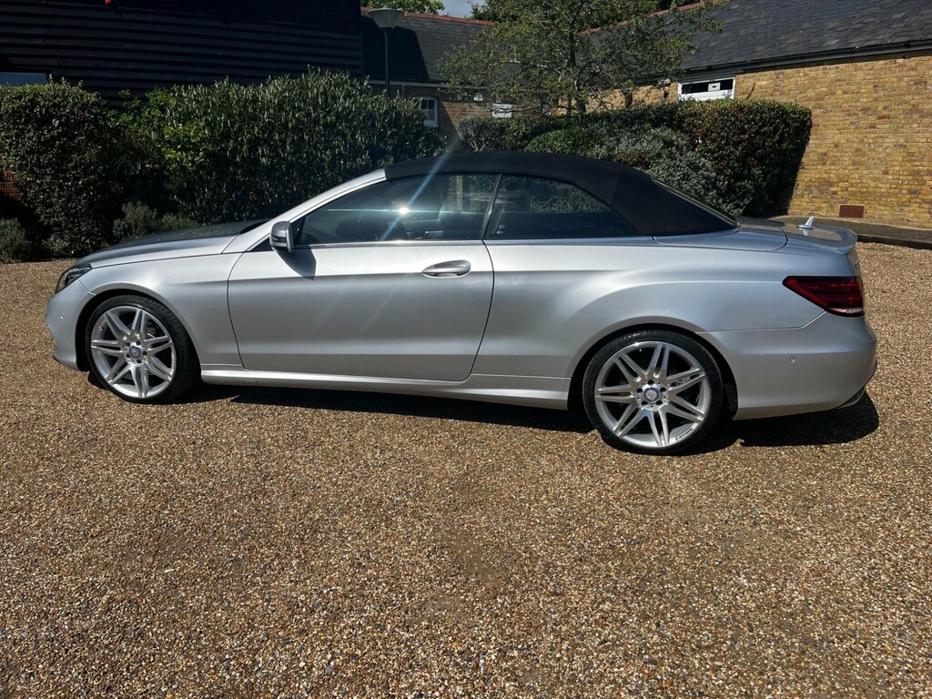 Mercedes-Benz E Class 2.1 E220d Amg Line Edition Cabriolet G- EY66VFP Silver #6