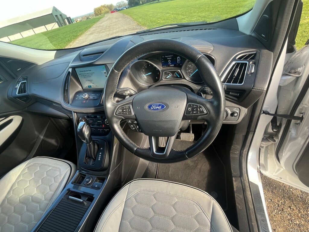 Ford Kuga 1.5T Ecoboost Vignale Suv Awd Euro EX18PXO White #2