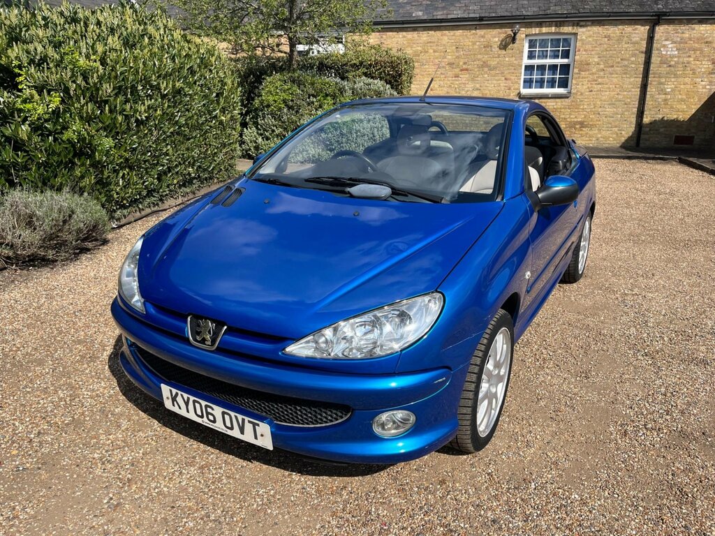 Peugeot 206 CC 2.0 16V Allure Convertible 204 Blue #3