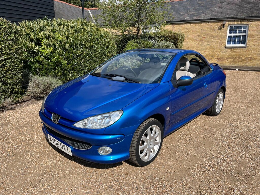 Peugeot 206 CC 2.0 16V Allure Convertible 204 Blue #5