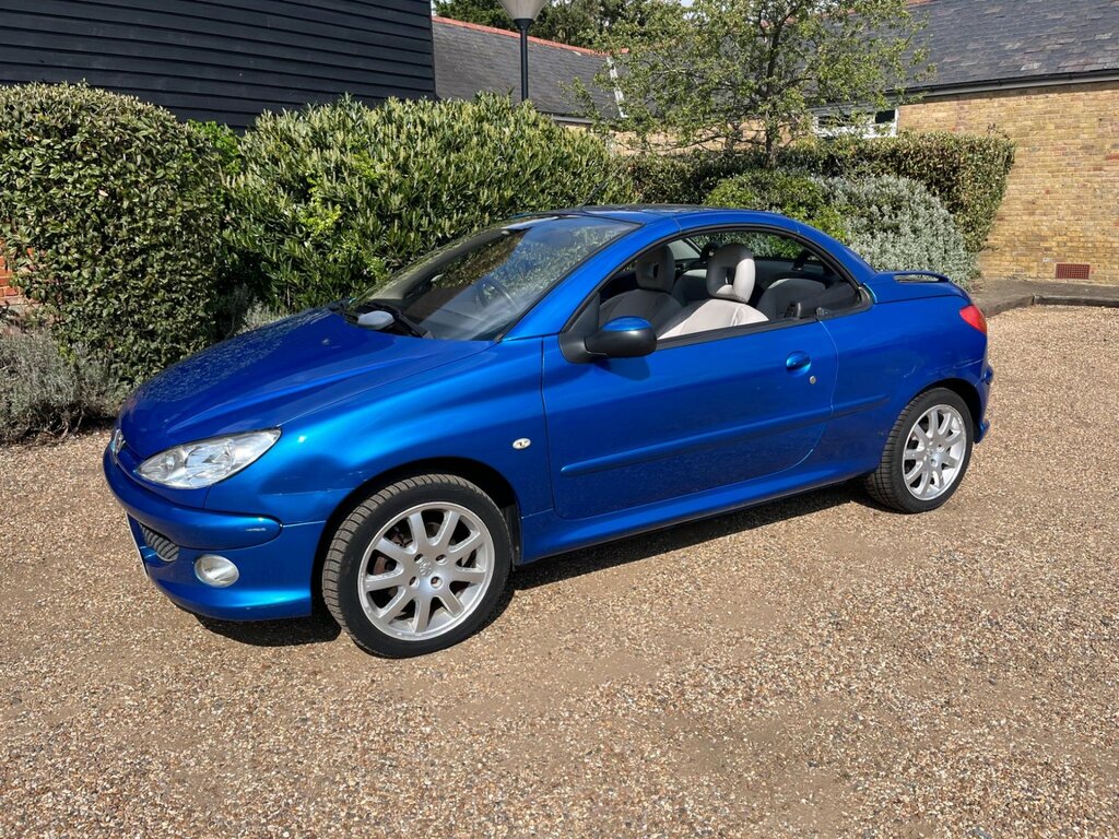 Peugeot 206 CC 2.0 16V Allure Convertible 204 Blue #6