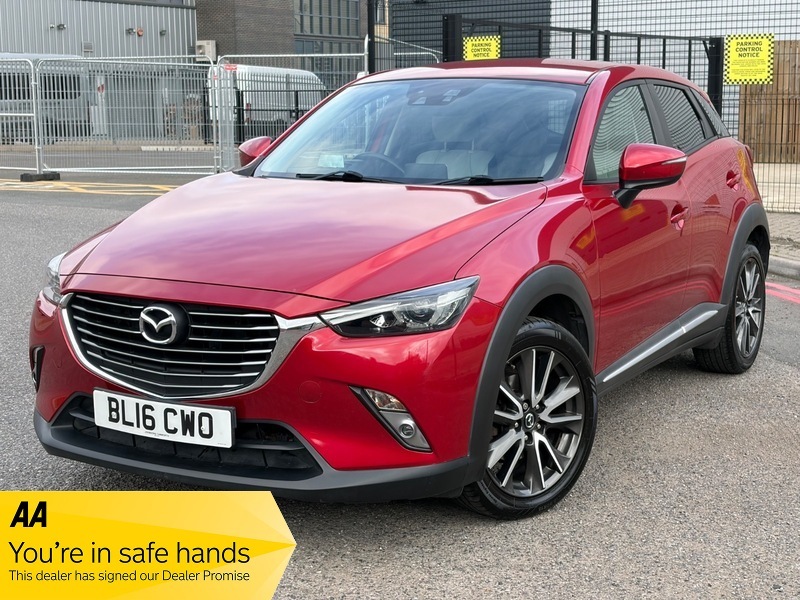 Mazda CX-3 2.0 Skyactiv-g Sport Nav Red