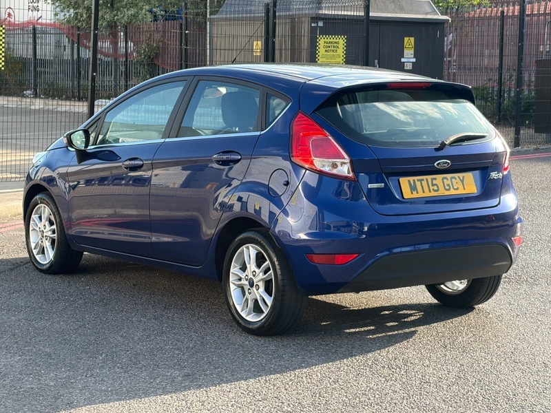 Ford Fiesta 1.0T Ecoboost Zetec Hatchback MT15GCY Blue #3