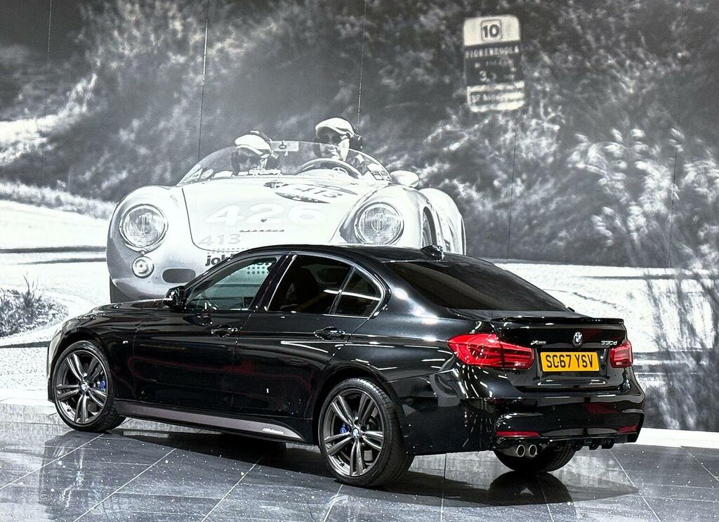 BMW 3 Series Saloon 3.0 330D M Sport Xdrive Euro 6 Ss 4 SC67YSV Black #3