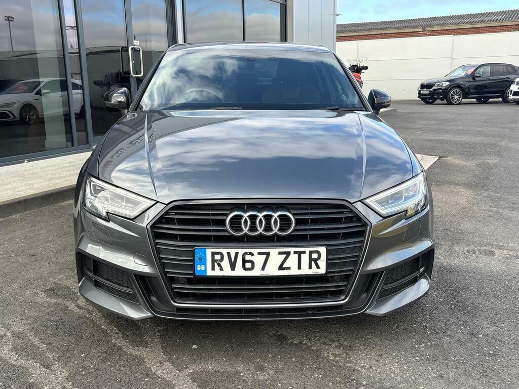 Audi A3 1.6 Tdi Black Edition Euro 6 S S RV67ZTR Grey #2
