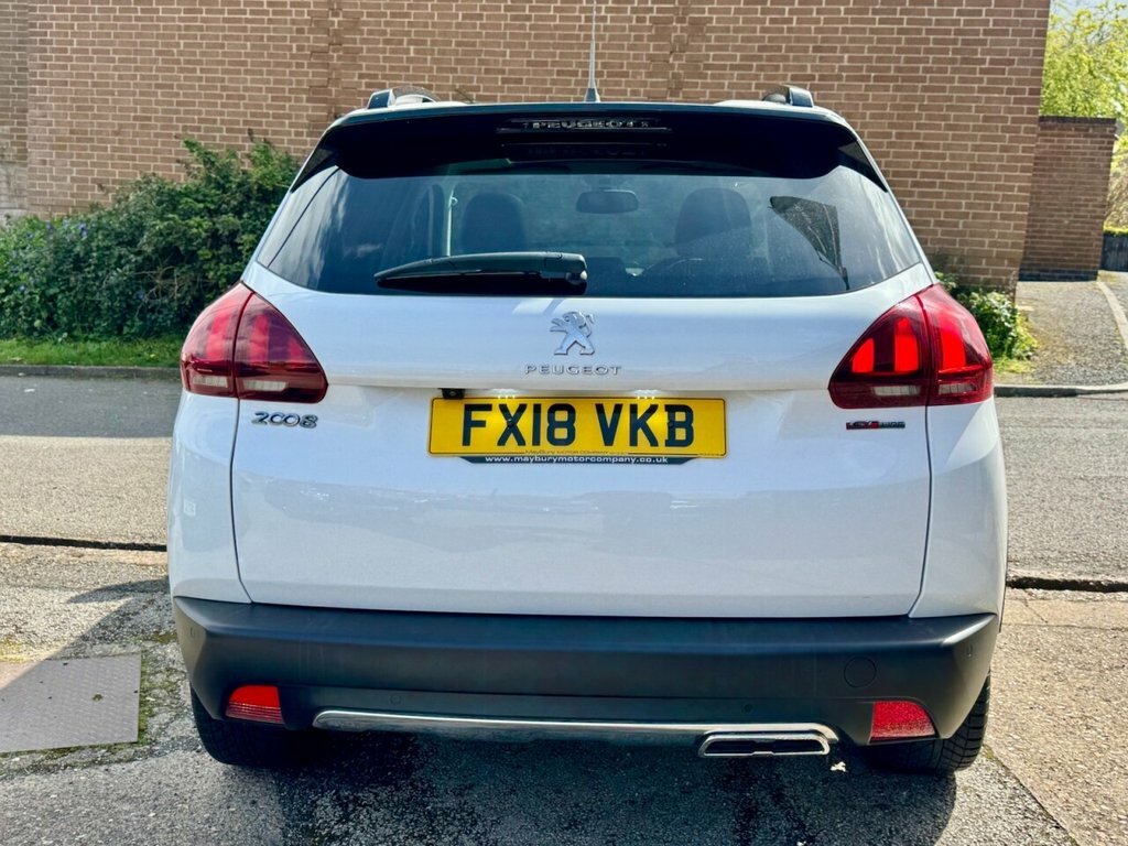 Peugeot 2008 1.6L Gt Line White #6