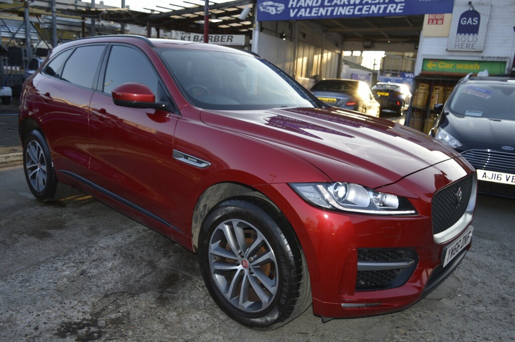 Jaguar F-Pace Suv 2.0 D180 R-sport 2017 Red
