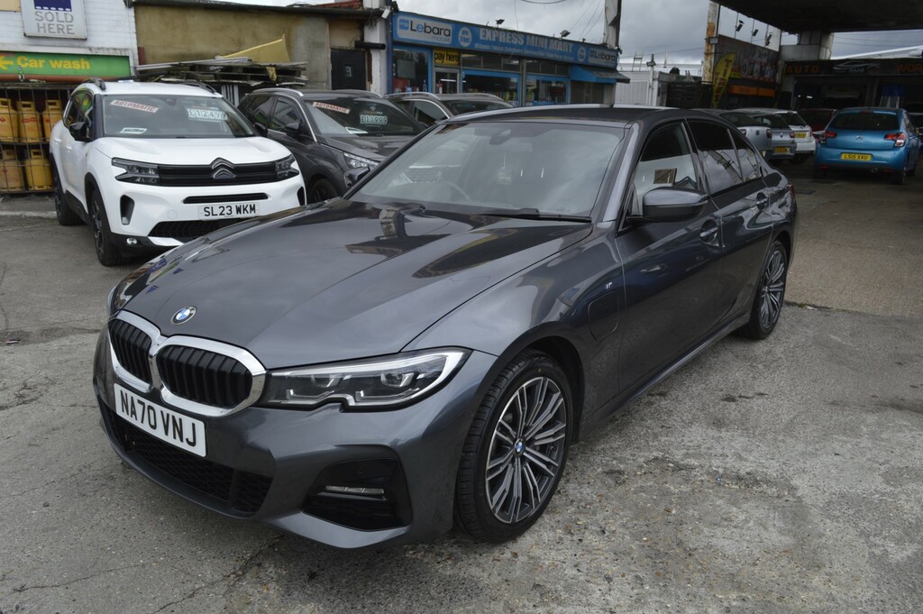 BMW 3 Series Saloon 2.0 330E M Sport Saloon 2020 NA70VNJ Grey #3