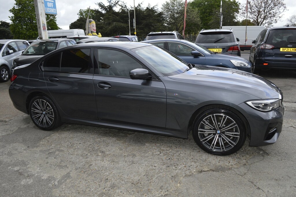 BMW 3 Series Saloon 2.0 330E M Sport Saloon 2020 NA70VNJ Grey #6