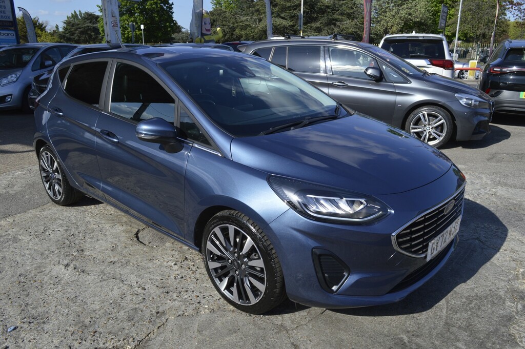Ford Fiesta Hatchback 1.0 Fiesta Titanium X 1.0L Ecoboo Blue