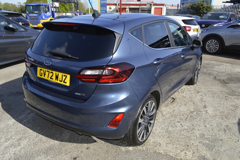 Ford Fiesta Hatchback 1.0 Fiesta Titanium X 1.0L Ecoboo GV72WJZ Blue #2