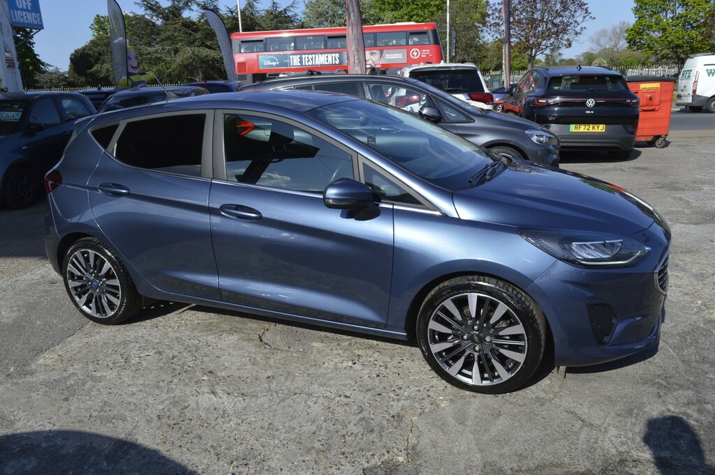 Ford Fiesta Hatchback 1.0 Fiesta Titanium X 1.0L Ecoboo GV72WJZ Blue #6