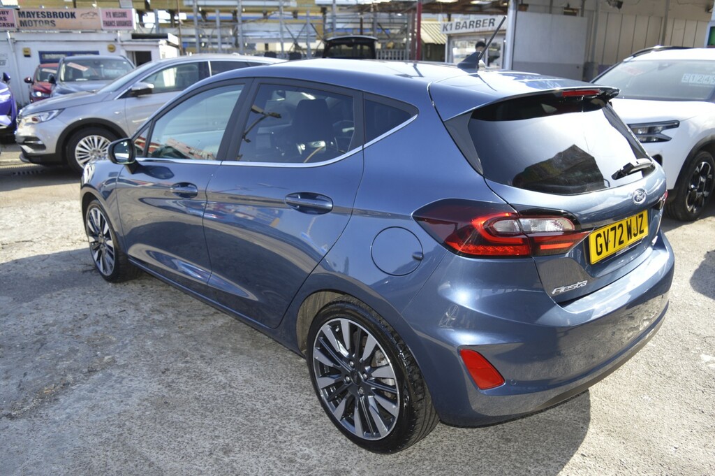 Ford Fiesta Hatchback 1.0 Fiesta Titanium X 1.0L Ecoboo GV72WJZ Blue #4