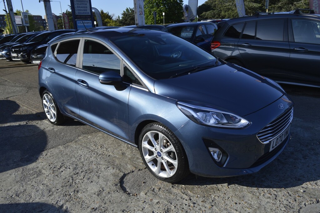 Ford Fiesta Hatchback 1.0 Fiesta Titanium X 1.0L Ecoboo Blue