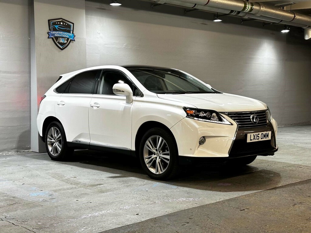 Lexus RX 450H Advance Panoramic Roof Cvt 4Wd White #2