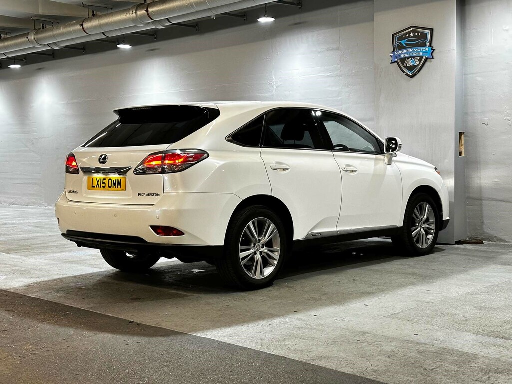Lexus RX 450H Advance Panoramic Roof Cvt 4Wd White #6
