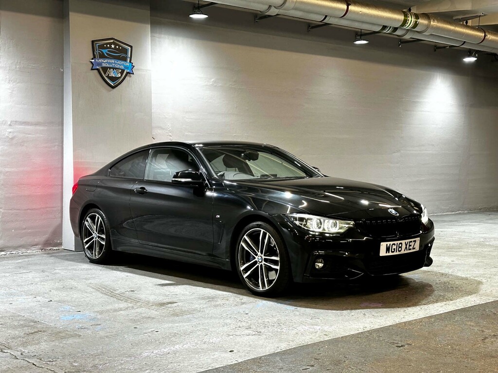 BMW 4 Series Xdrive M Sport 4Wd WG18XEZ Black #2