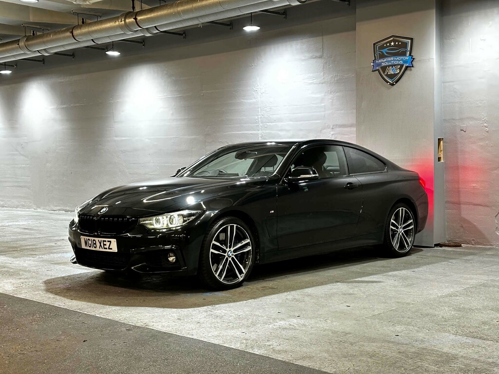 BMW 4 Series Xdrive M Sport 4Wd WG18XEZ Black #3