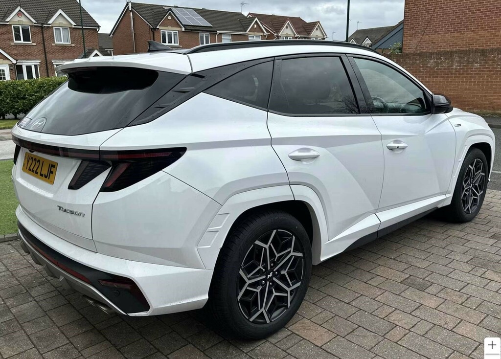 Hyundai Tucson N Line S Tgdi Mhev NU71FHA White #5