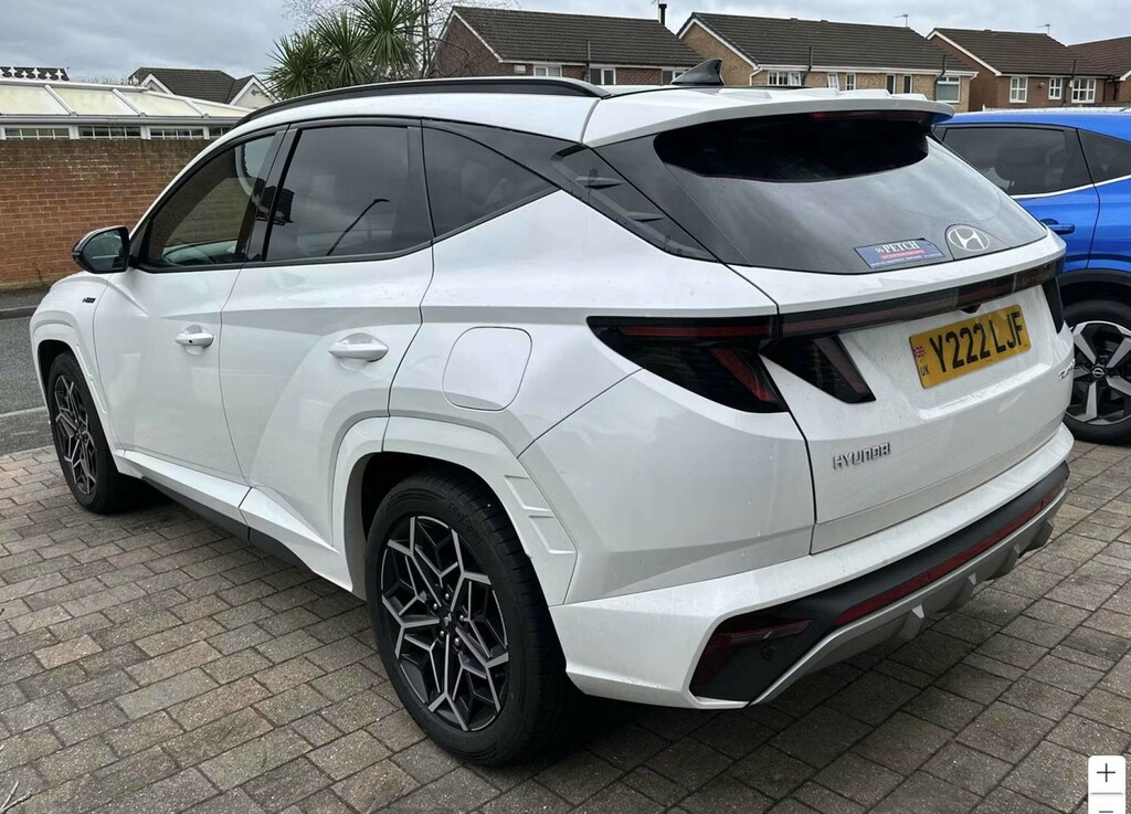 Hyundai Tucson N Line S Tgdi Mhev NU71FHA White #4
