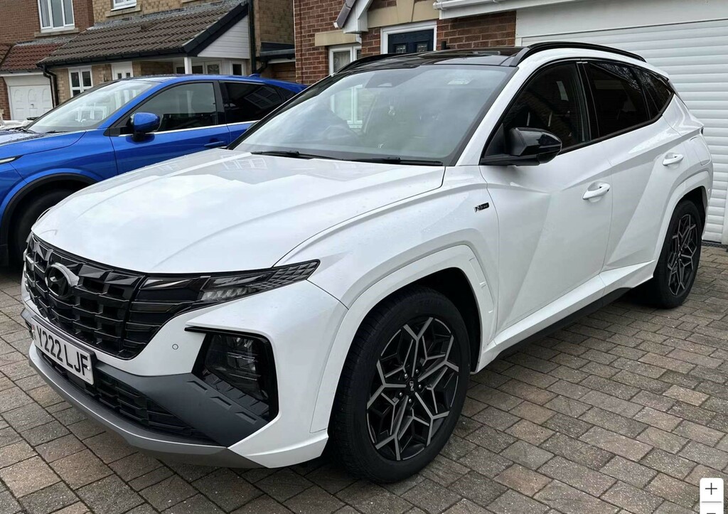 Hyundai Tucson N Line S Tgdi Mhev NU71FHA White #2