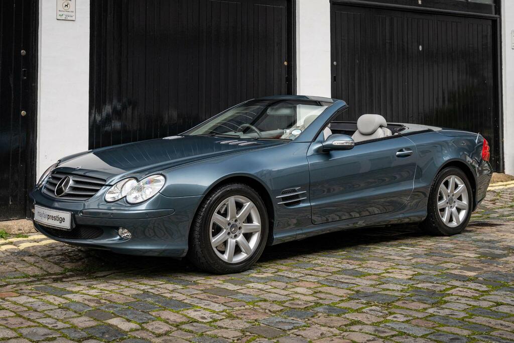 Mercedes-Benz SL Class 5.0 Sl500 Blue #4
