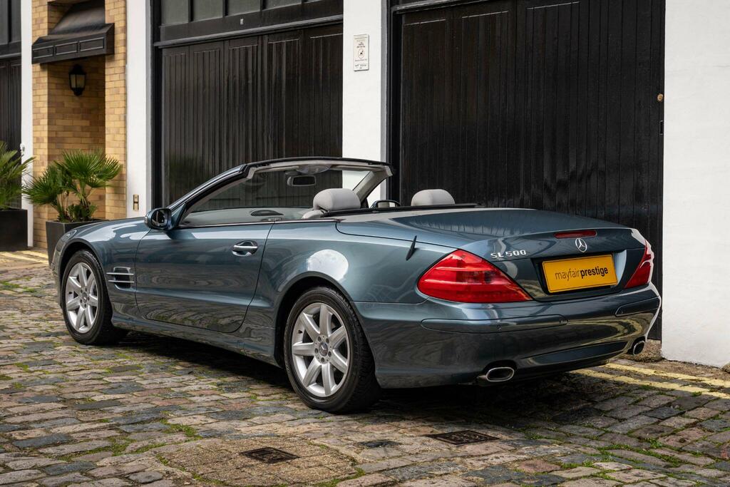 Mercedes-Benz SL Class 5.0 Sl500 Blue #5