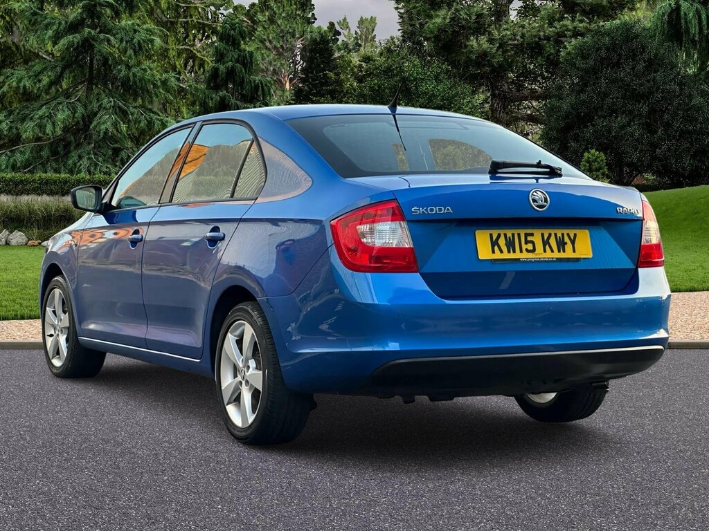 Skoda Rapid 1.2 Tsi Elegance Euro 5 KW15KWY Blue #4