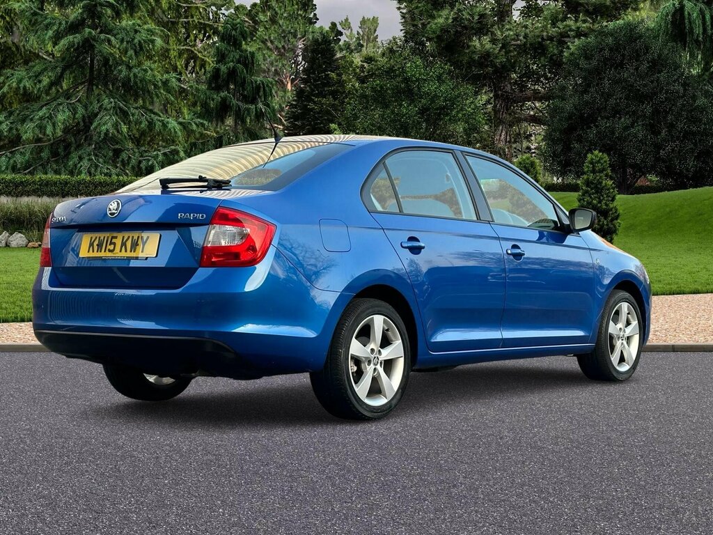 Skoda Rapid 1.2 Tsi Elegance Euro 5 KW15KWY Blue #6