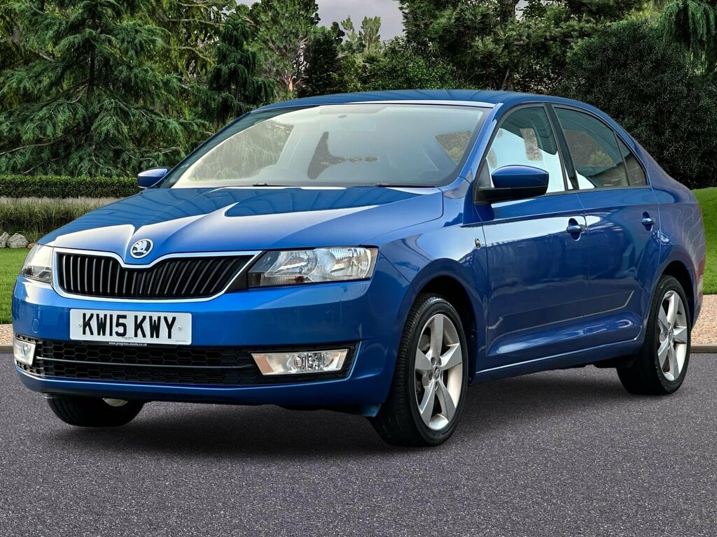 Skoda Rapid 1.2 Tsi Elegance Euro 5 KW15KWY Blue #3