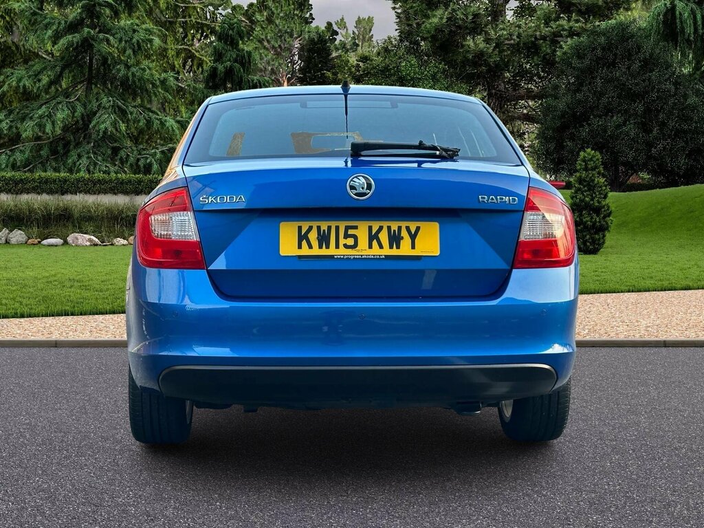 Skoda Rapid 1.2 Tsi Elegance Euro 5 KW15KWY Blue #5