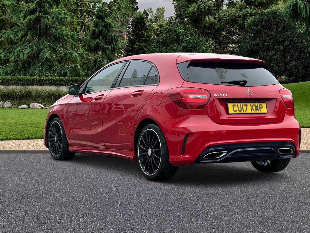 Mercedes-Benz A Class 1.6 A200 Amg Line 7G-dct Euro 6 Ss CU17XWP Red #4