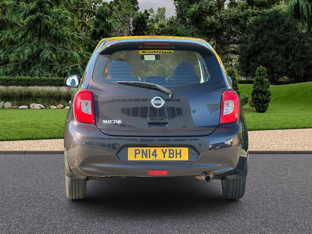 Nissan Micra 1.2 Acenta Cvt Euro 5 Black #5