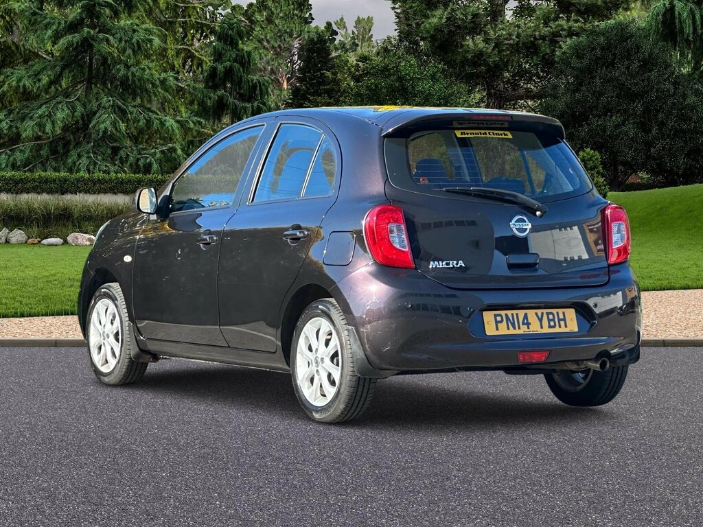 Nissan Micra 1.2 Acenta Cvt Euro 5 Black #4