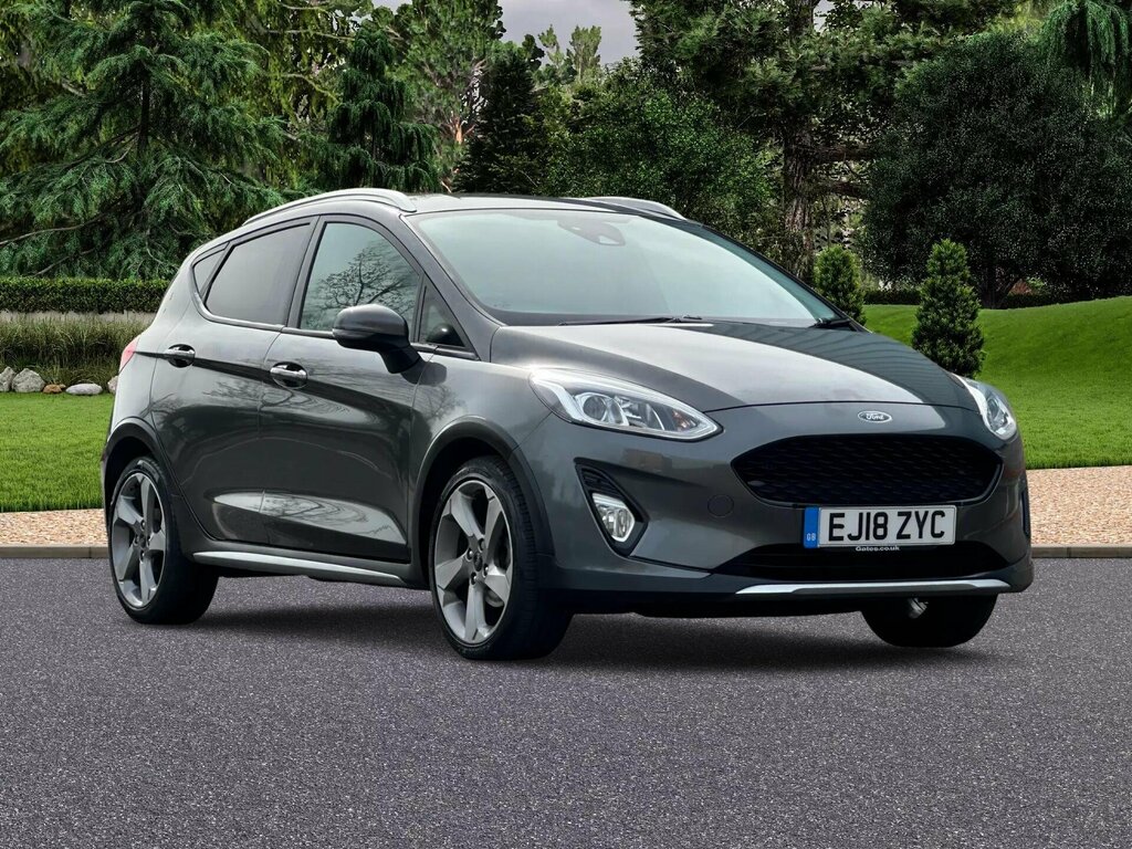 Ford Fiesta 1.0T Ecoboost Active X Euro 6 Ss EJ18ZYC Grey #2