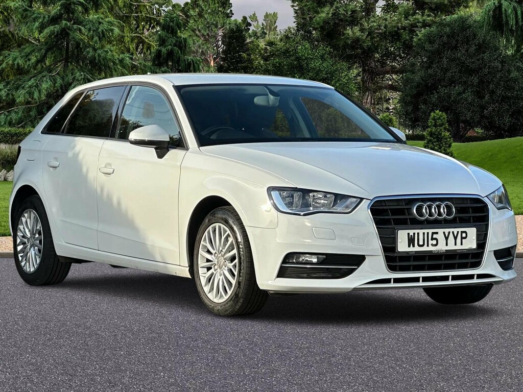 Audi A3 1.6 Tdi Se Technik Sportback S Tronic Euro 6 Ss White #2