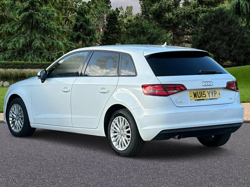 Audi A3 1.6 Tdi Se Technik Sportback S Tronic Euro 6 Ss White #5